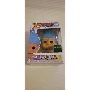 Trolls Good Luck Trolls Blue Troll Barnes & Noble Exclusive #06